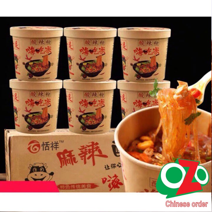 Miến Chua Cay Trùng Khánh thùng 6 Hộp