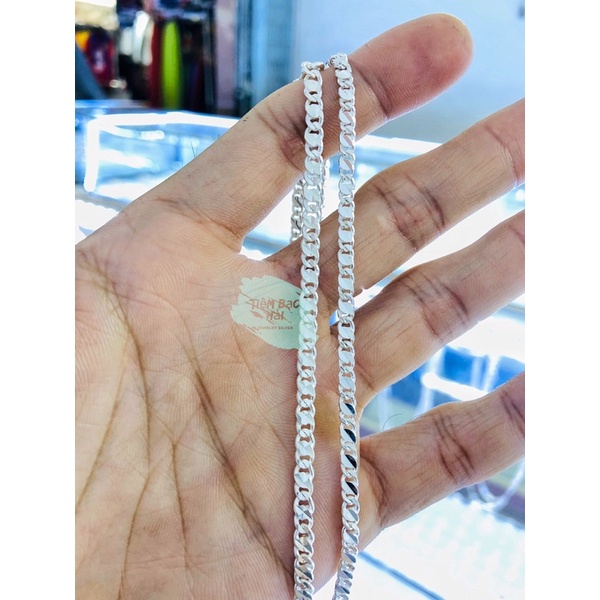 DÂY BẠC 925 3-6CHỈ KIỂU DÁNG TÊN LÀ DÂY MÈ NHÉ