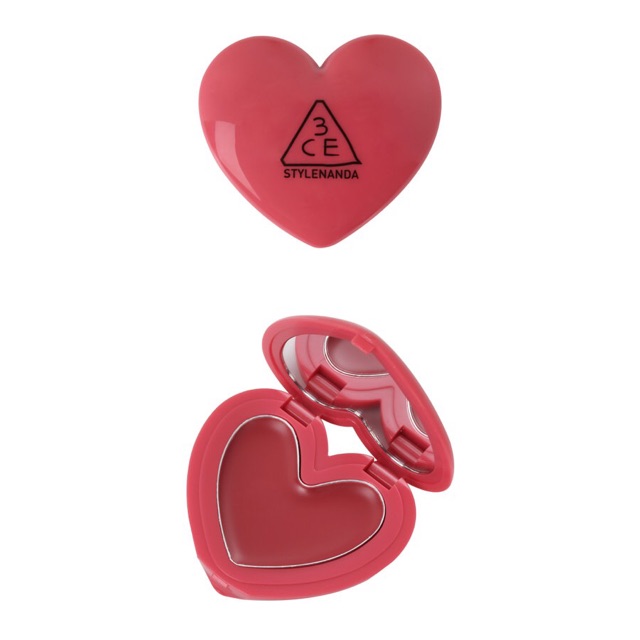 Son dưỡng môi 3CE Heart Pot Lip có màu - Bao check HiddenTag | BigBuy360 - bigbuy360.vn