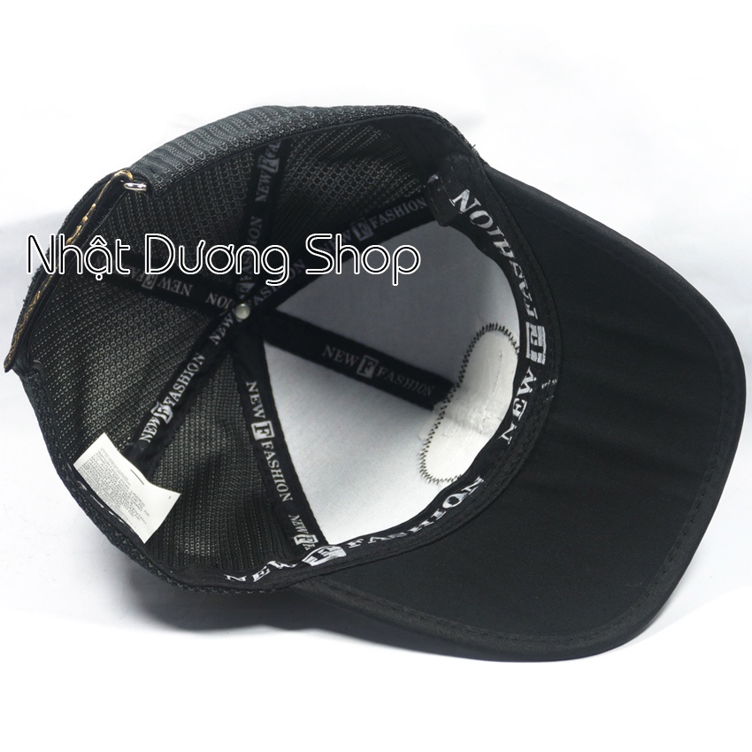 Nón kết xịn Cha.ne.nl  - Chất liệu vải kaki cao cấp phù hợp cho cả nam và nữ với logo chữ nổi bật