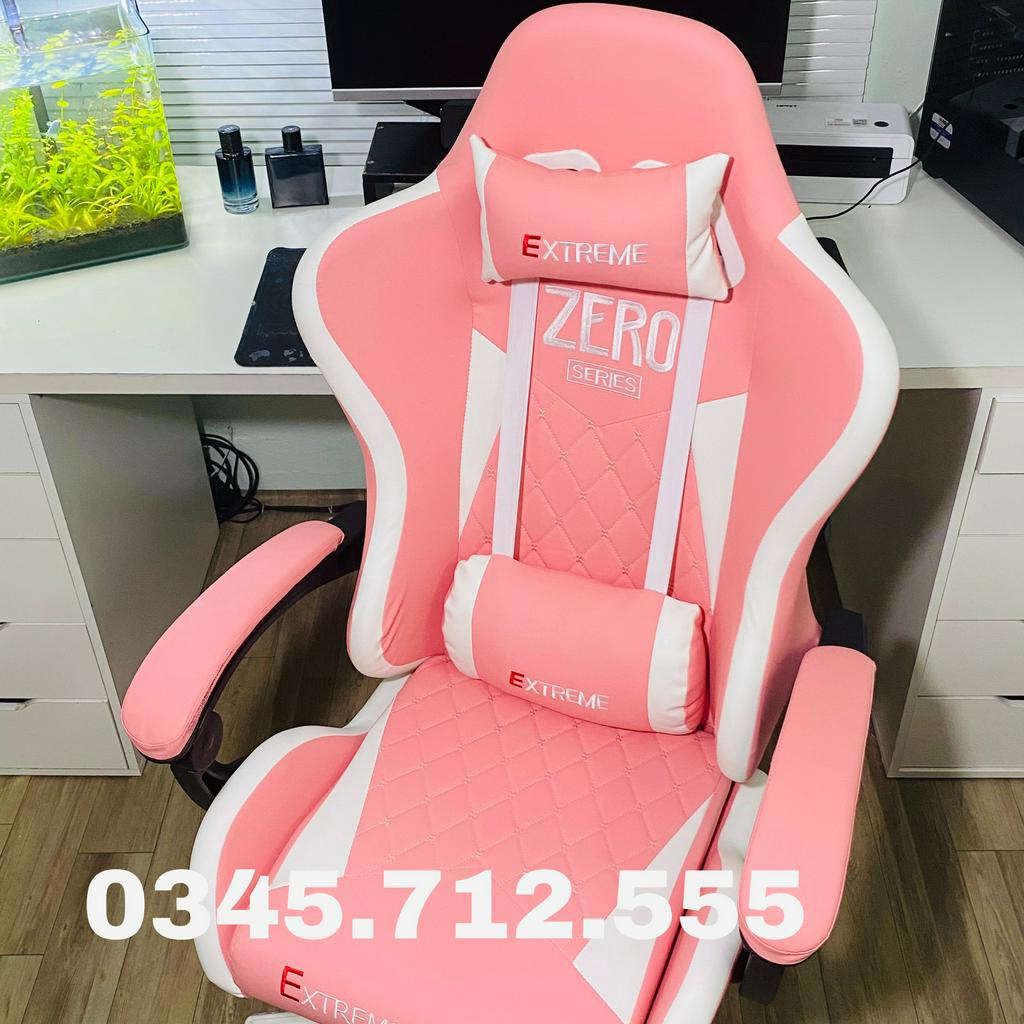 Ghế Gaming  Zero S+ Hồng Nhạt Cao Cấp