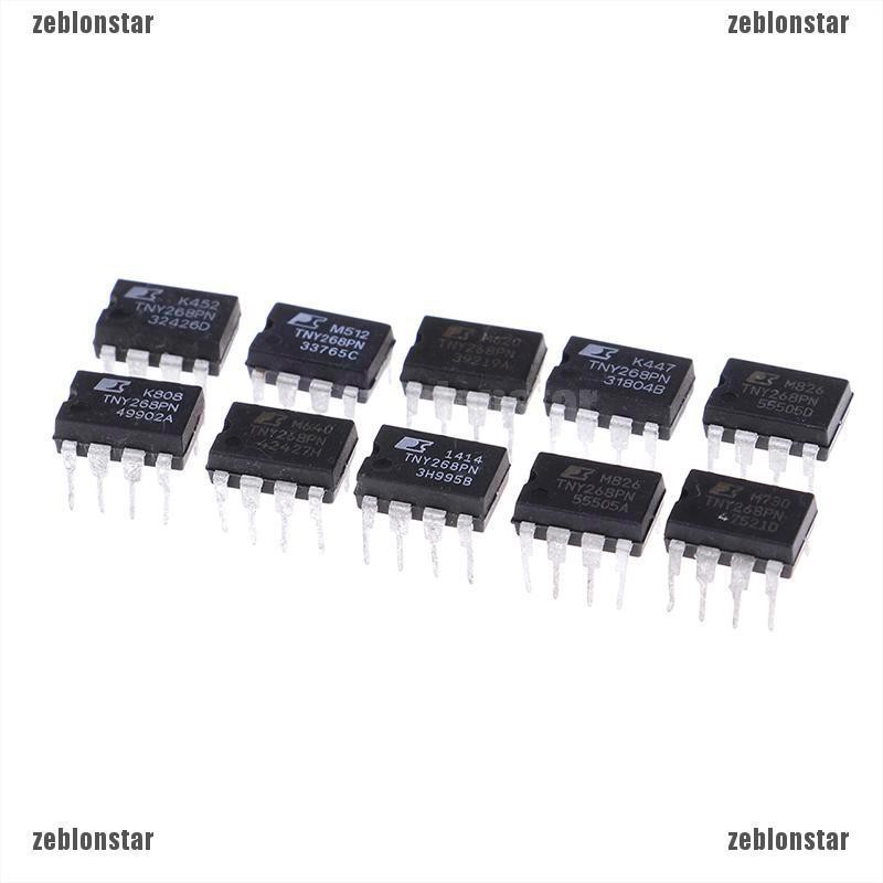 ❤Bộ 10 Linh Kiện Điện Tử Chính Hãng mq8pn dip7 tny268 dip tny268p dip-7