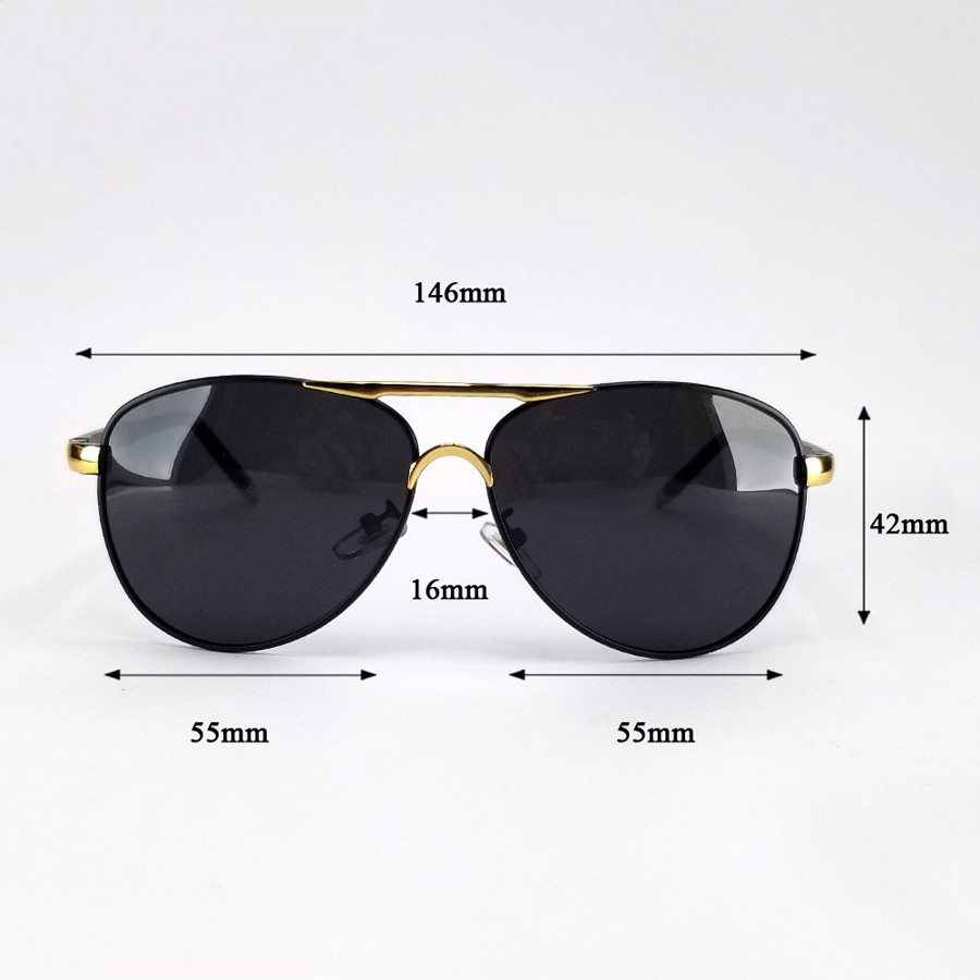 Kính mát nam nữ thời trang Design P8738 cao cấp mới