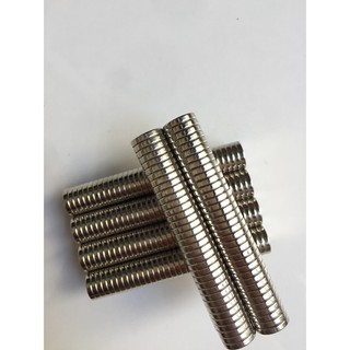 Nam Châm Đất Hiếm 14,8x3mm lỗ tròn M4 ( Từ Tính Hút Cực Mạnh ) (CAM KẾT HÀI LÒNG)