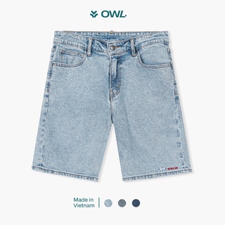 OWL BRAND® Slim Jeans Short - Quần jeans ngắn Nam Slim-fit - OWL120521
