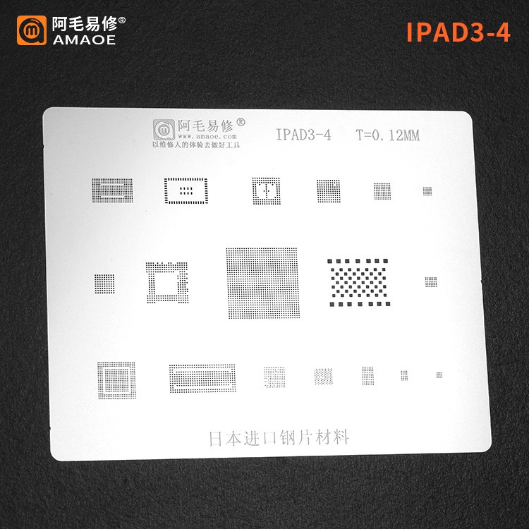 Vỉ làm chân I.PAD3-4 đủ IC