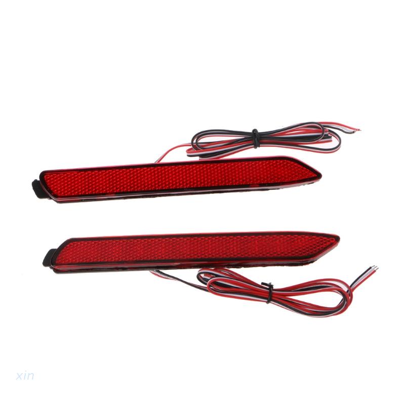 Set 2 Đèn LED Phản Quang Gắn Cản Sau Xe Hơi Toyota Camry Innova Lexus
