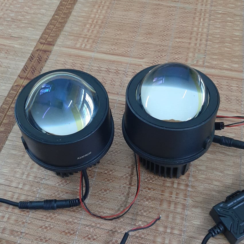 Đèn Gầm Bi Led AES Mới Nhất, 2 Chế Độ Pha Cos, Kèm Bass Gắn Đầy Đủ Cho Xe Hơi