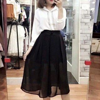 Quần voan ống rộng cực đẹp