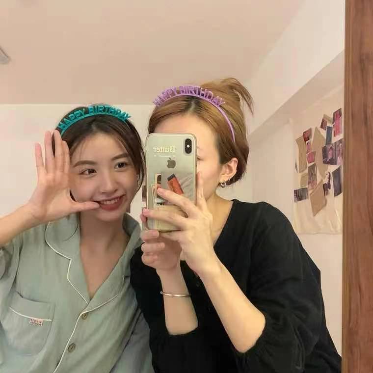 Phụ kiện cài tóc sinh nhật đáng yêu dành cho bé 7 màu sắc lựa chọn