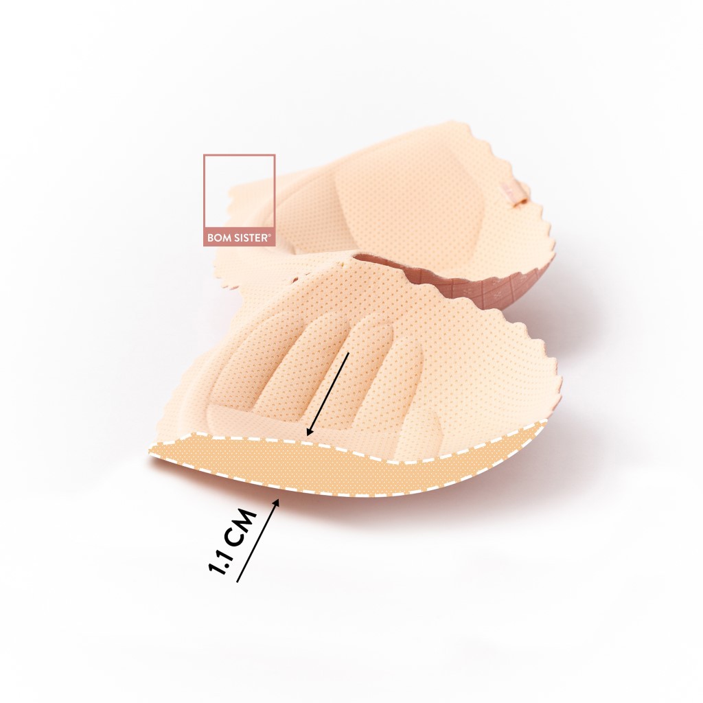 [Mã FARSBRBOM1 giảm 10% đơn 99K] Áo Lót Mút Mỏng Cúp Ngang Su Đúc Caro Không Gọng Siêu Nâng BOM SISTER A9960 | BigBuy360 - bigbuy360.vn