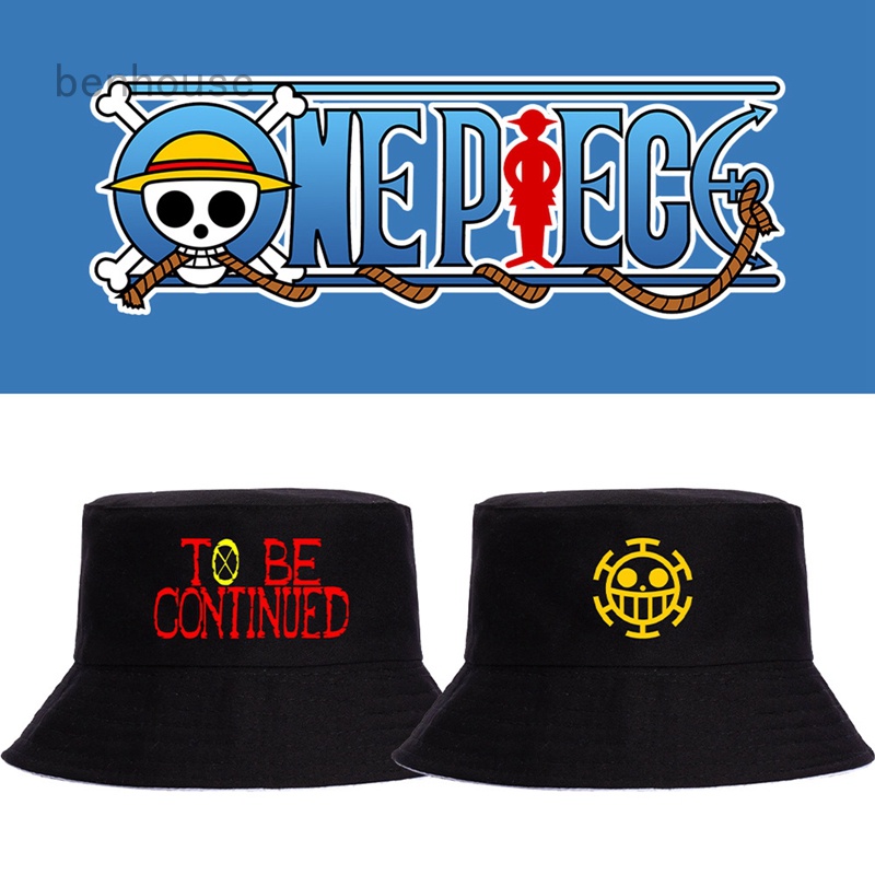 Nón Vành Chất Liệu Cotton In Hình Anime ONE PIECE Thời Trang