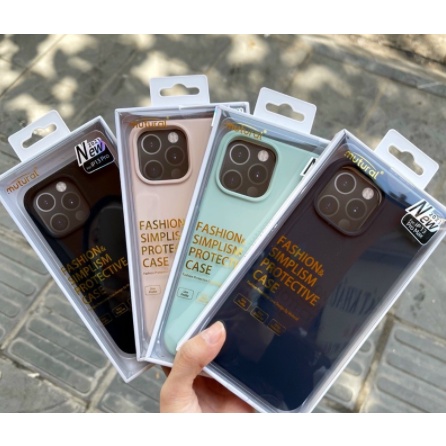 Ốp Lưng Chống Bẩn Iphone 13, 13 Pro, 13 Pro Max Hãng MUTURAL Siêu Đẹp