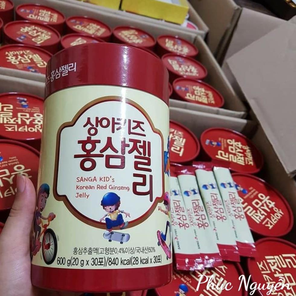 Thạch Hồng Sâm Baby Sanga Kid's Korean Red Ginseng Jelly - Hàn Quốc 600gr