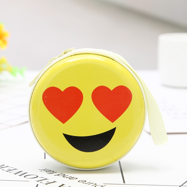Ví Đựng Tiền Xu Bằng Thiếc Họa Tiết Hoạt Hình Dễ Thương
