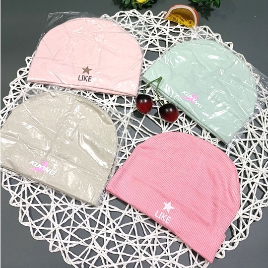 Mũ cho bé sơ sinh cotton mềm mại cho bé