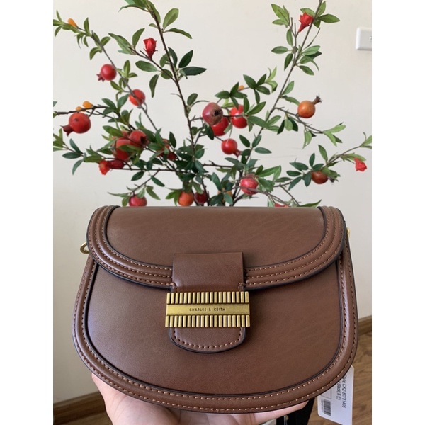 Túi xách _ Túi yên ngựa Embellished _vintage nữ, dáng bầu