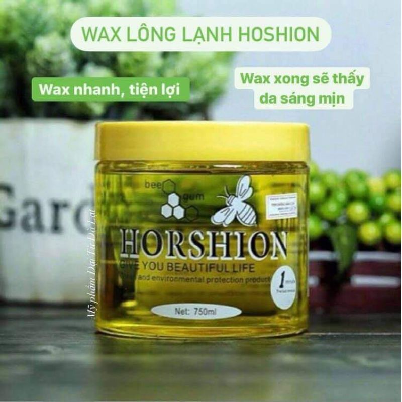 Combô wax lông lạnh mật ong Horshion 750ml