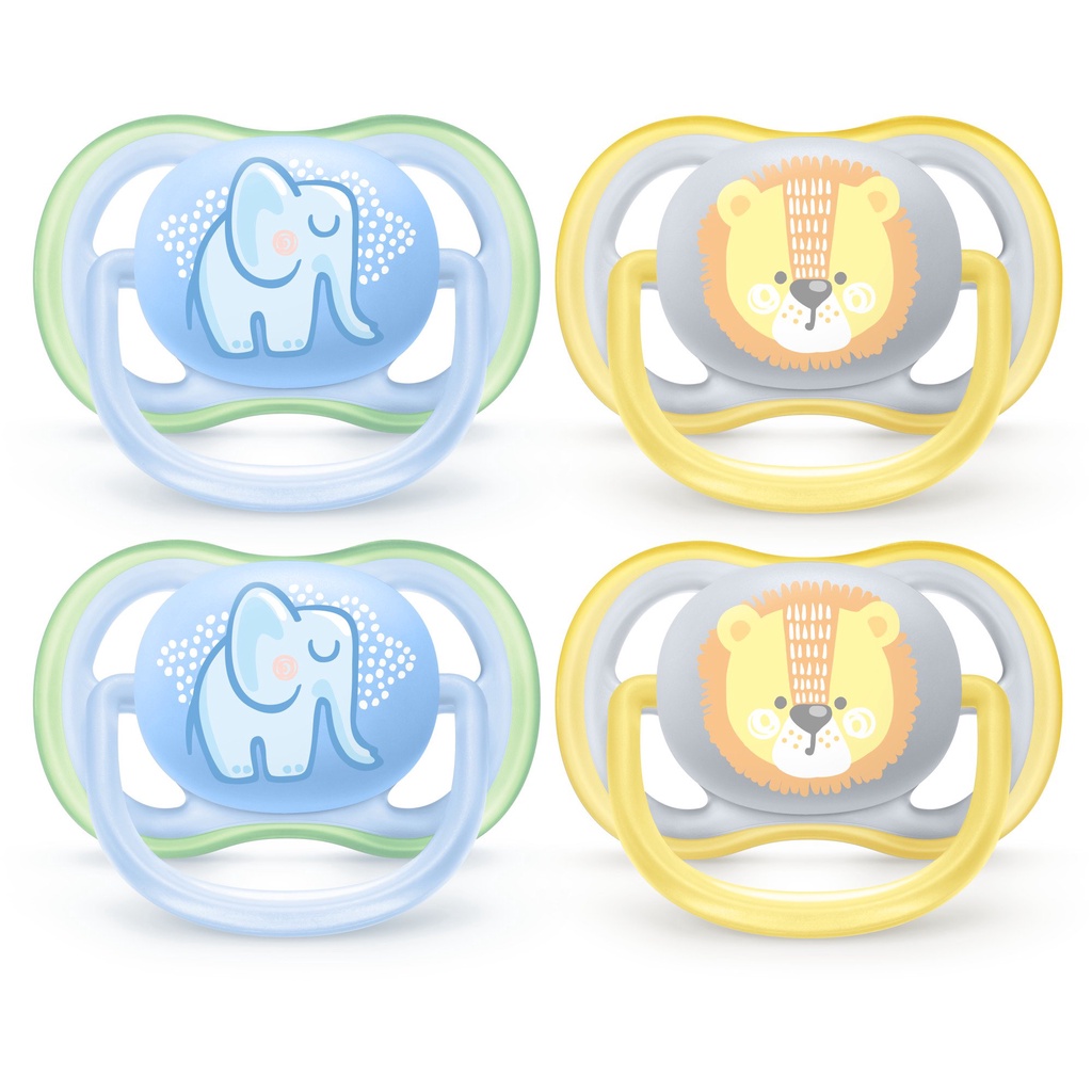 Set 2 ti giả Philips Avent Ultra Air Pacifier