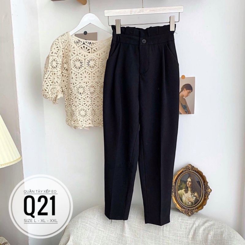 55-90kg Bigsize QUẦN TÂY XẾP EO Q21