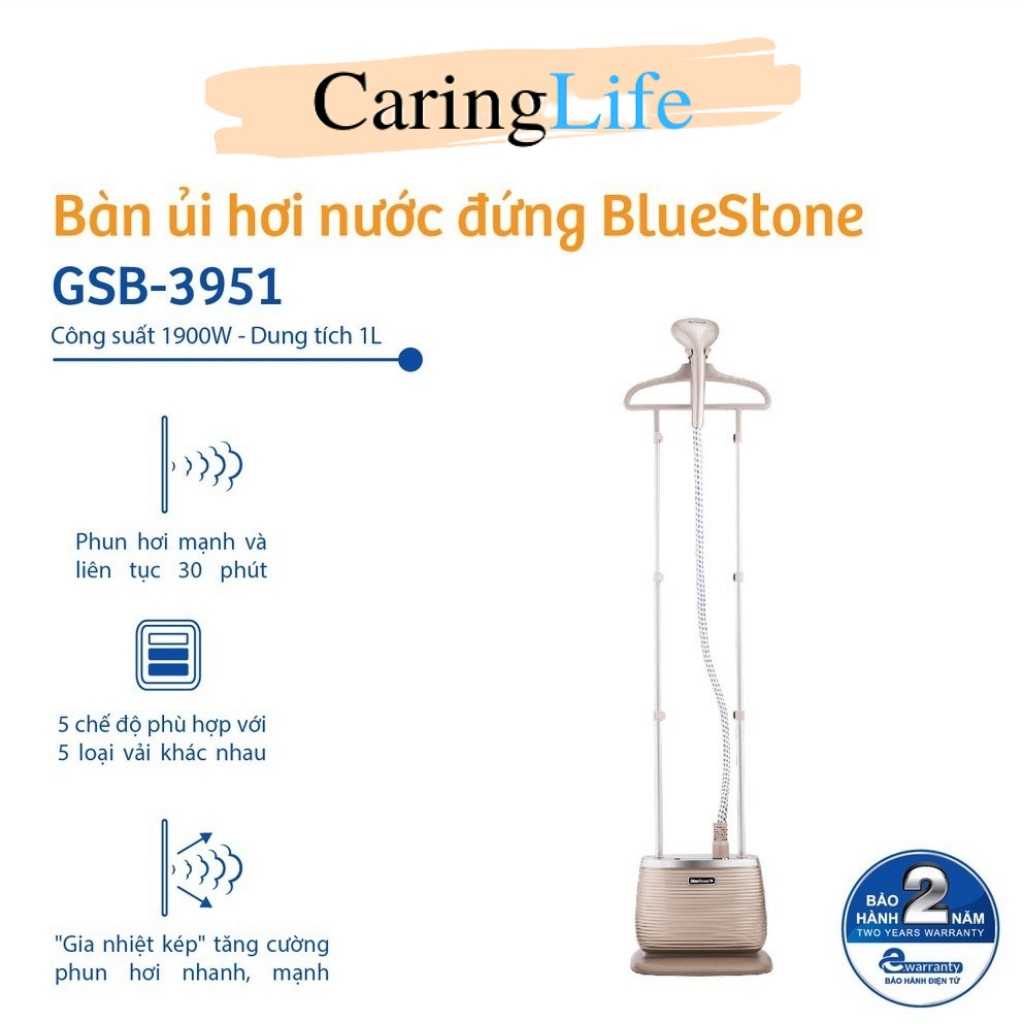 Bàn ủi hơi nước đứng BlueStone GSB-3951