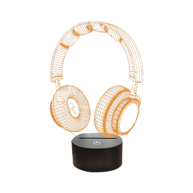 Đèn Led 3D Điều Khiển Từ Xa 16 Màu Sắc Thay Đổi Kèm Phụ Kiện