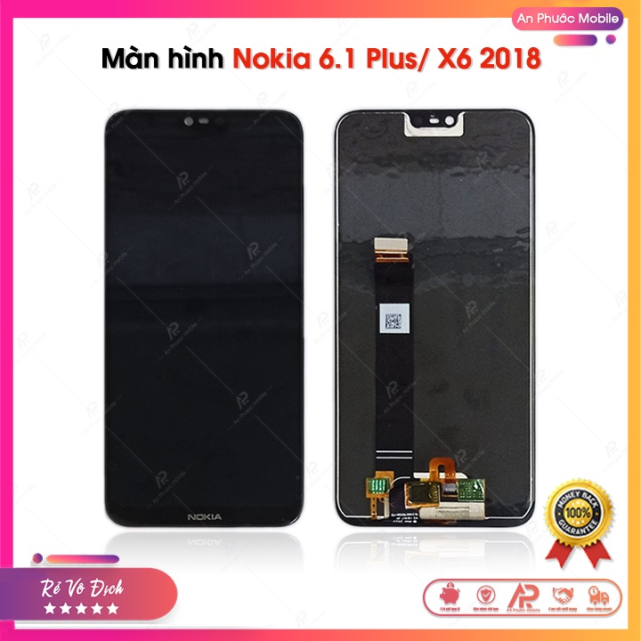 Màn Hình Nokia X6 2018 / 6.1 Plus Zin Bóc Máy - Màn Hình Cảm Ứng Điện Thoại Nokia Full Bộ