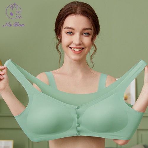 Áo Lót Nữ ❤️FreeShip❤️Plus Áo Lót Latex Thoáng Khí Dành Cho Phụ Nữ Đang Cho Con Bú Size M-5Xl