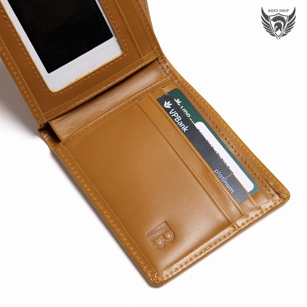 Ví nam da bò Nappa chất Liệu Da Bò Thật Thời Trang Sang Trọng Cao Cấp - ARES SHOP