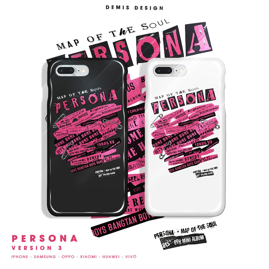 CASE ĐIỆN THOẠI BTS - PERSONA 2 - DEMIS DESIGN