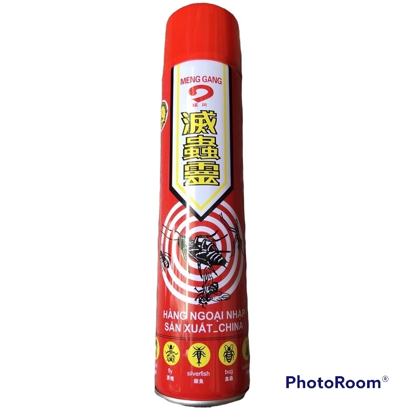 bình diệt muỗi, gián, kiến meng gang 600g