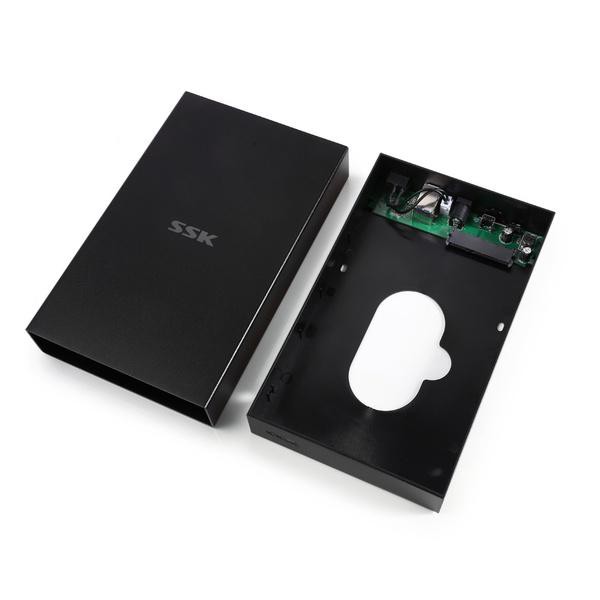 HDD BOX SSK 3.5 SATA HE S3300 (3.0), HỘP ĐỰNG Ổ CỨNG MÁY BÀN 3.5' SSK S3300 ( USB 3.0)
