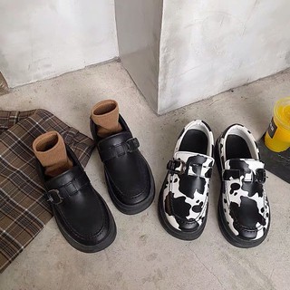 Giày lolita bò sữa