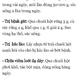 Chuối hột rừng khô Tây Bắc