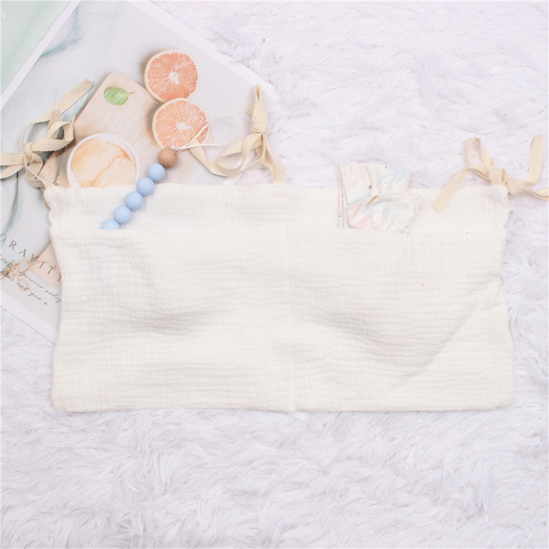 Túi Đựng Tã Lót / Đồ Chơi Bằng Vải Cotton Tiện Dụng