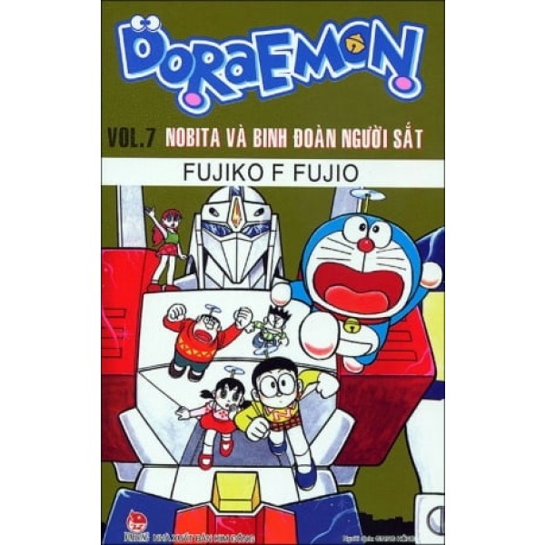 Truyện tranh Doraemon dài Tập 7: Nobita và binh đoàn người sắt