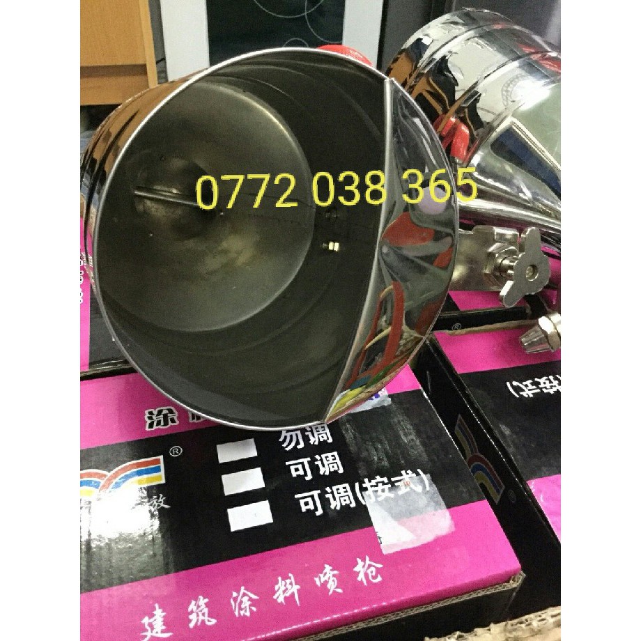 Phễu phun gai gấm , đá hòa bình bằng inox
