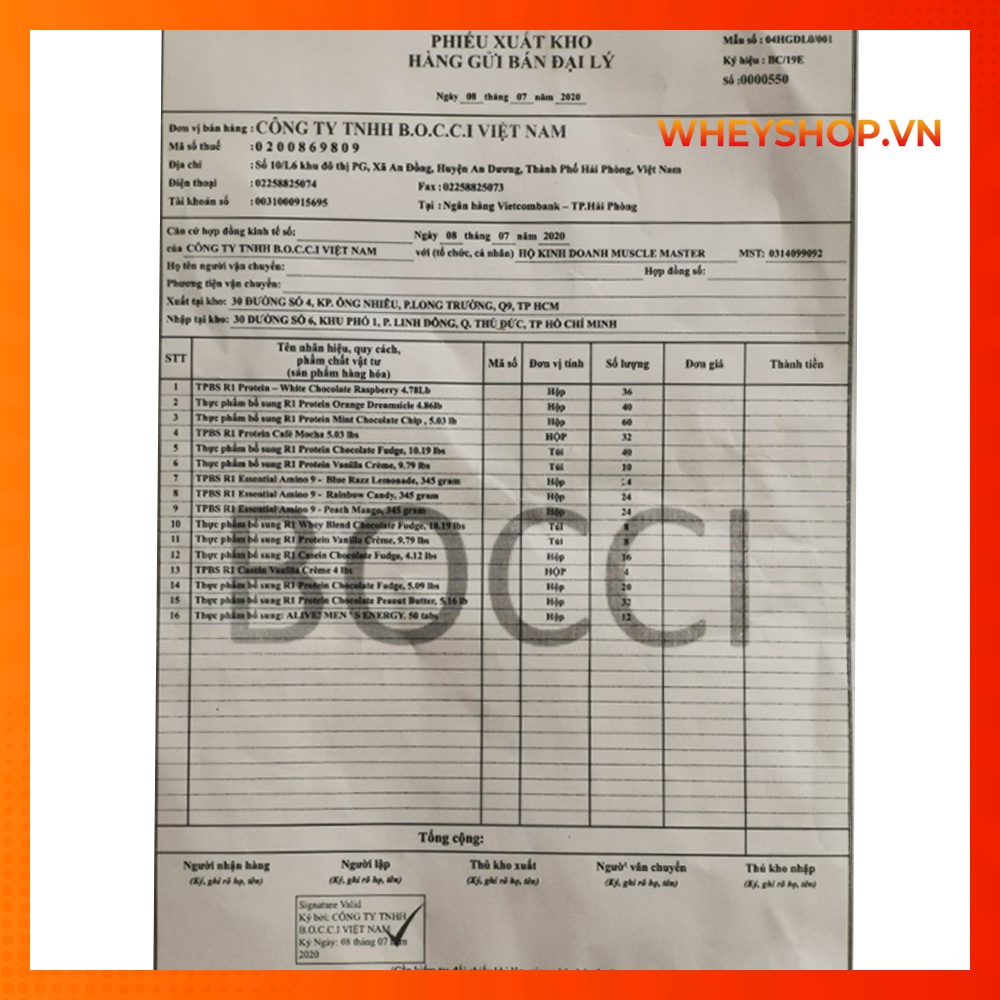 Sữa dinh dưỡng tăng cơ Rule 1 Proteins 5Lbs