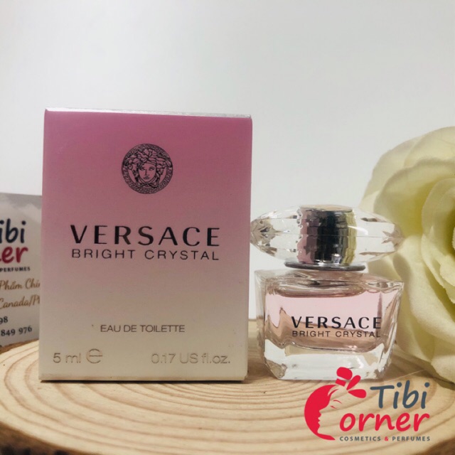 [Bill Us][Tặng Kèm Quà]Nước Hoa Mini Nữ Versace Bright Crystal EDT 5ml Chính Hãng | BigBuy360 - bigbuy360.vn