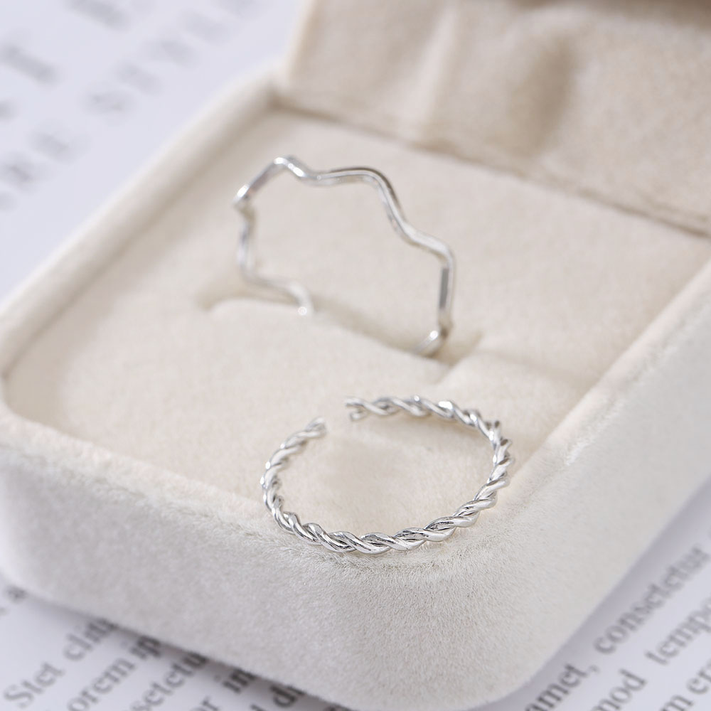 Nhẫn Đeo Tay Thiết Kế Độc Đáo Xinh Xắn Dành Cho Nữ Yanqueens Quà tặng phụ kiện