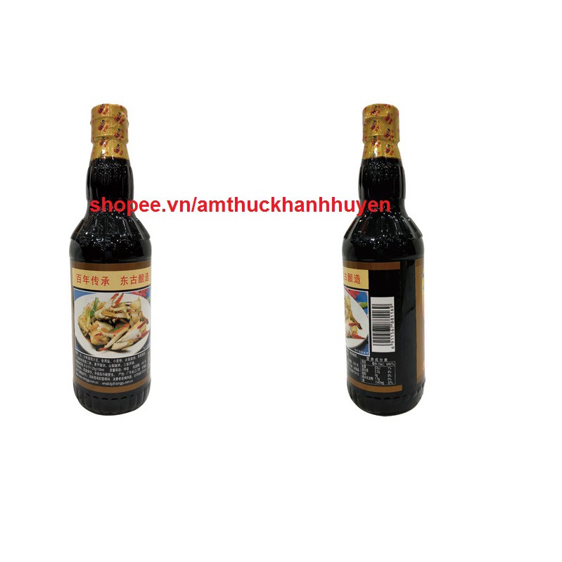 Xì dầu càng cua Nhất Phẩm Tiên - xì dầu nước tương đậu nành