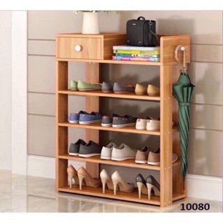 Kệ giày dép bằng gỗ 5 tầng
