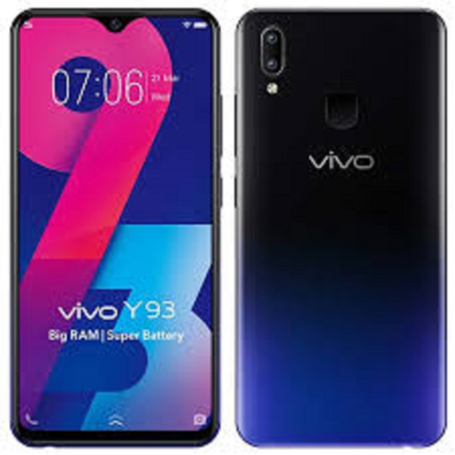 [ Máy Chính Hãng ] điện thoại Vivo Y93 2sim Ram 3G/64G, màn hình giọt nước 6.2inch - Bảo hành 12 tháng