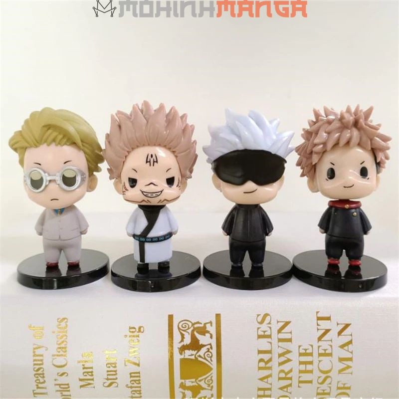 Móc khóa Jujutsu Kaisen siêu đẹp nhân vật Chú Thuật Hồi Chiến Kento Nanami Satoru Gojo Yuji Itadori Megumi Sakuna Panda