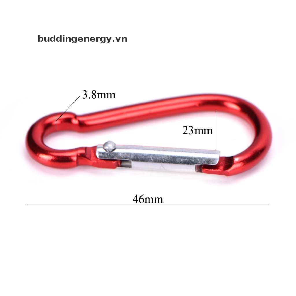 Móc Khóa Chữ D Bằng Nhôm Dùng Đi Cắm Trại Tiện Dụng