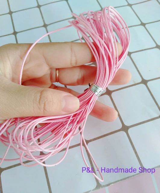 DÂY SÁP 1mm ĐỂ THẮT VÒNG TAY HANDMADE