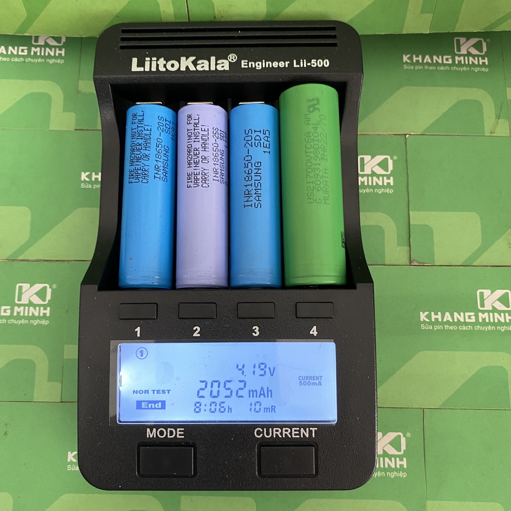 Pin Samsung 20S tháo khối , 2000mAh - xả 30A , mã INR18650-20S, chuyên pin máy công cụ xả cao