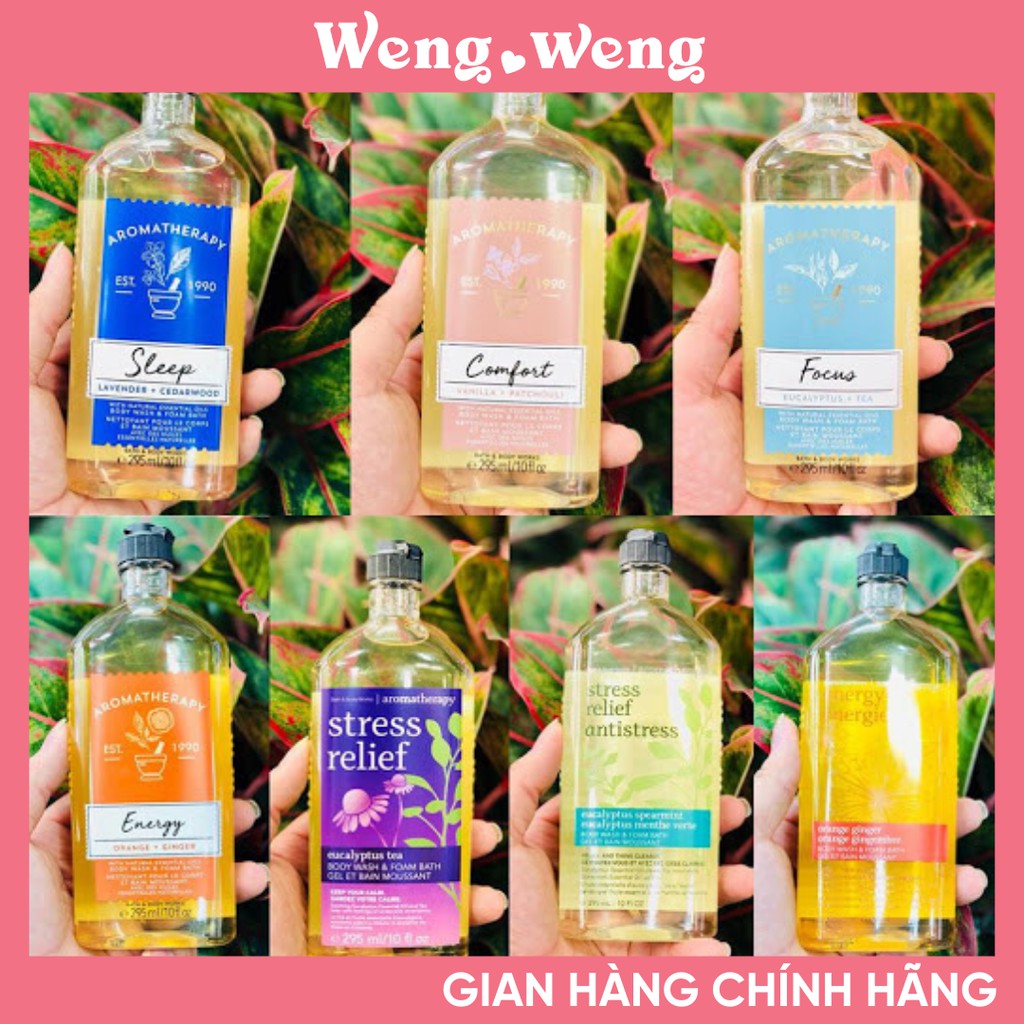 Sữa tắm &amp; Dưỡng thể Bath &amp; Body Works Aromatherapy