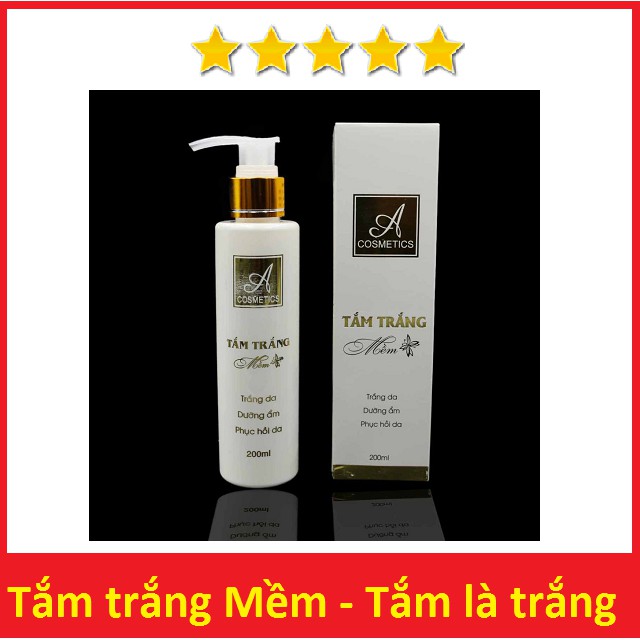 (Siêu giảm giá) Tắm trắng mềm 200ml - Tắm là trắng