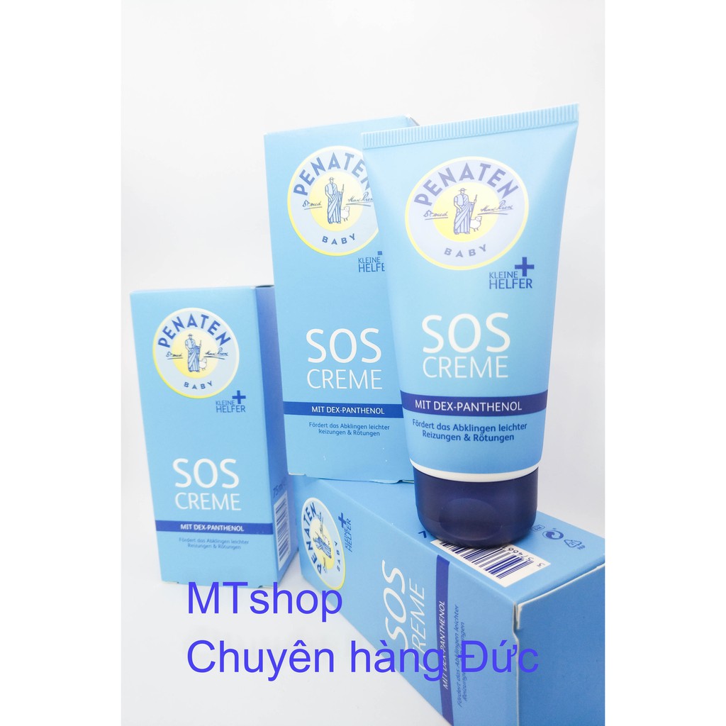 KEM CHỐNG HĂM SIÊU NHẠY PENATEN SOS CREME 75ML CHO BÉ